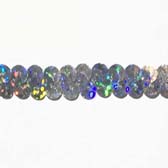 1 soros hologrammos elasztikus flitterbortni, 1,5 cm széles - SILVER